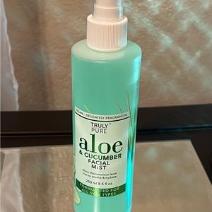 Truly Pure Aloe & Cucumber Facial Mist brand new FORMULATED FOR ALL SKIN TYPES.